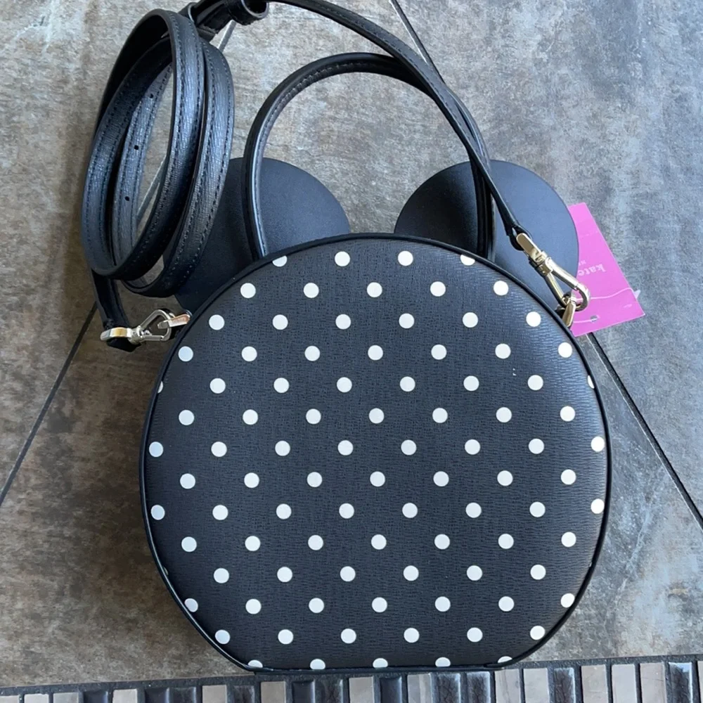 Kate Spade: disney x kate spade new york minnie mouse crossbody bag - Picture 6 of 16